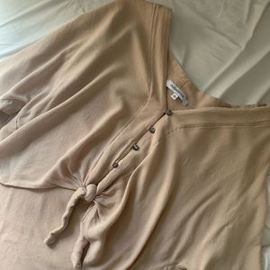boutique mauve button up shirt